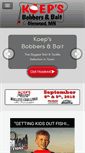 Mobile Screenshot of koepsbait.com